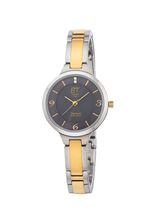 ETT-Solar-Damenuhr mit Titanbandgeh&auml;use 