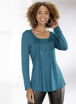 Hübsche Shirt-Tunika PETROL