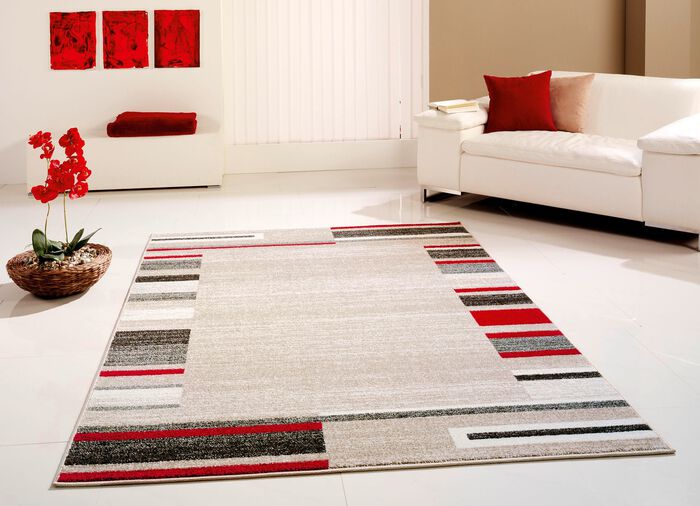 Strapazierf&auml;hige, pflegeleichte Br&uuml;cken und Teppiche CREME