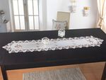 Tisch- und Raumdekoration mit Spitzenbord&uuml;re BEIGE