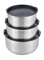 Kochgeschirr-Set aus rostfreiem Edelstahl, 8-teilig 