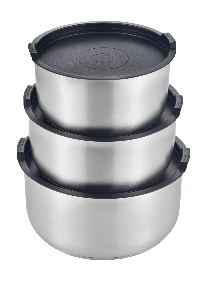 Kochgeschirr-Set aus rostfreiem Edelstahl, 8-teilig 