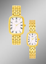 Klassische &bdquo;Quality Time&ldquo;-Quartz-Partneruhren 