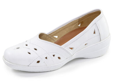 ELENA EDEN, bequeme Damen-Slipper, Weite H, mit herausnehmbarem Fußbett 