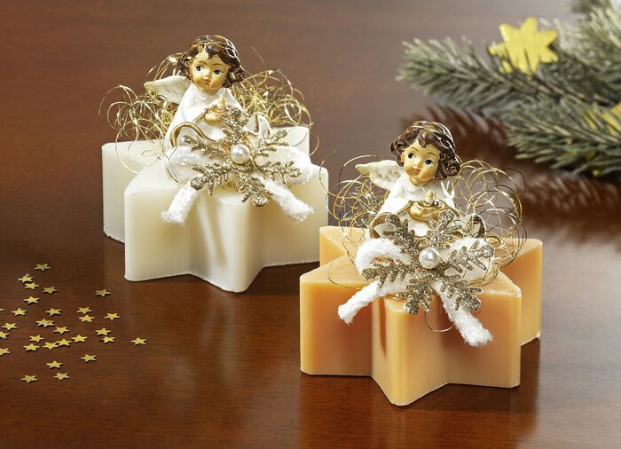 Seife in Sternform aus Schafmilch BRAUN