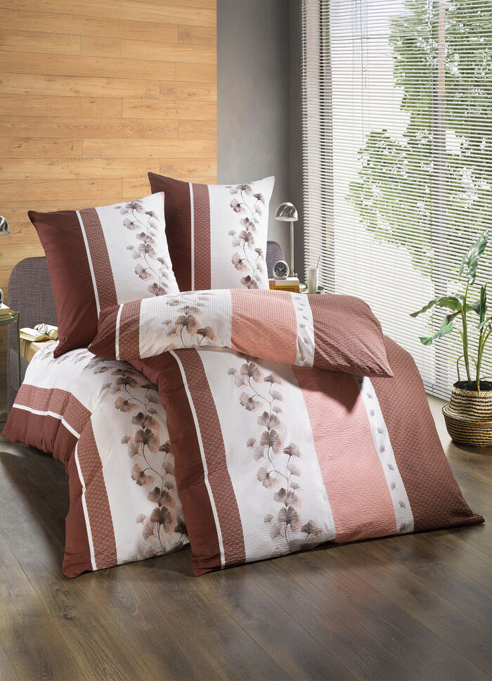 Bettw&auml;sche-Garnitur mit Rei&szlig;verschluss BORDEAUX-ALTROS&Eacute;