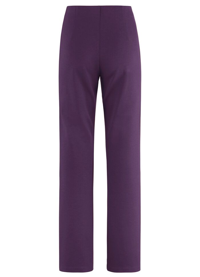 Jerseyhose mit ausgestellter Fu&szlig;weite 