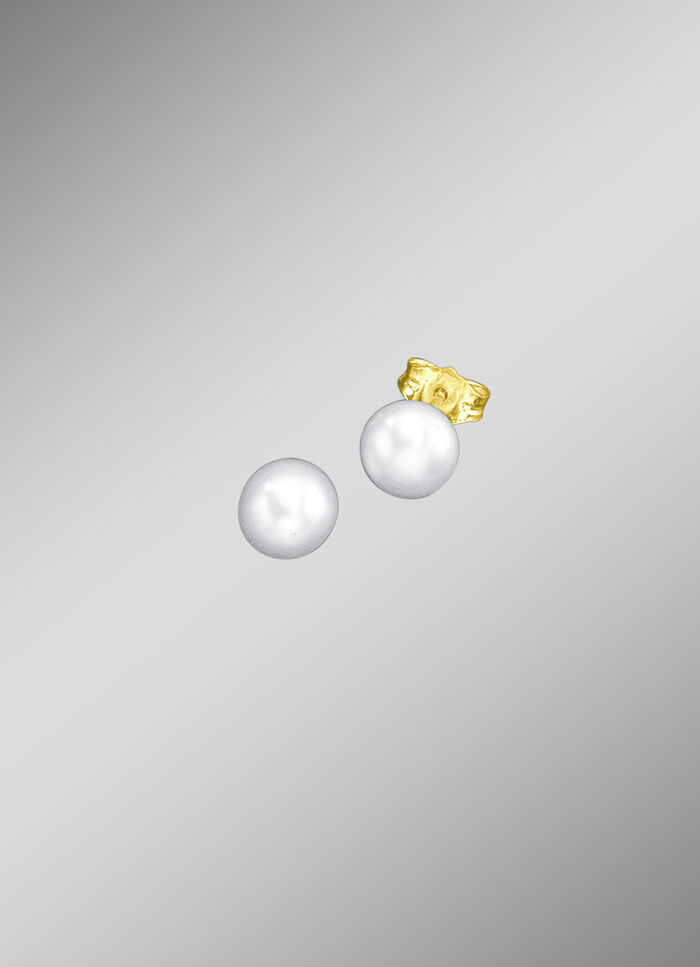 Ohrstecker mit Süßwasser-Zuchtperle