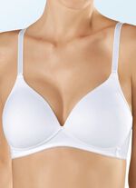 Naturana Zweierpack BH mit gepolsterten Cups 1X MARINE, 1X WEISS