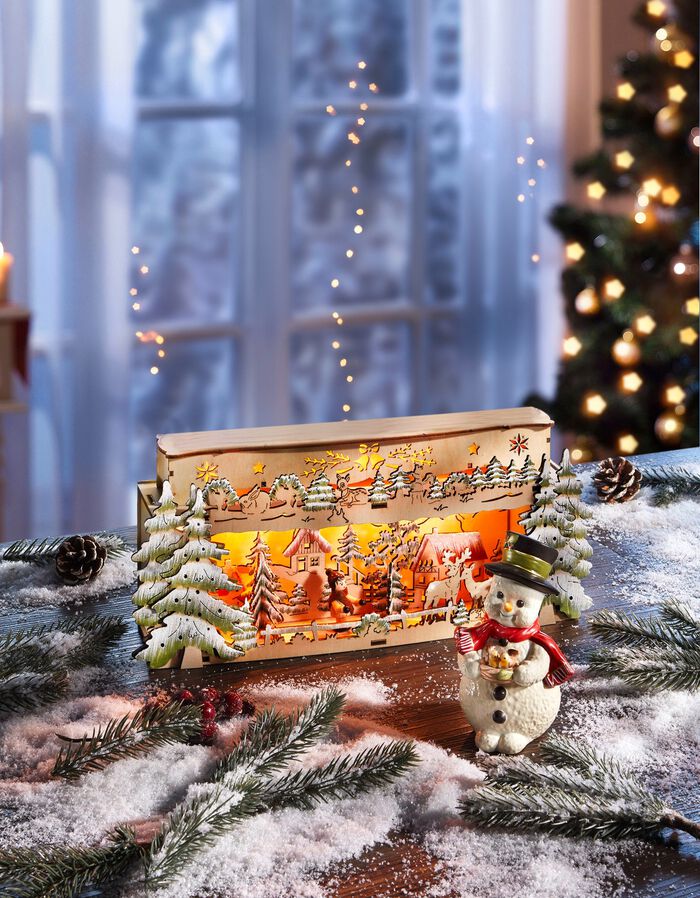 Schwibbogen / Podest aus Holz 