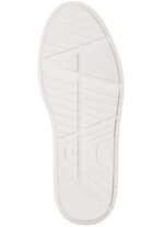 ELENA EDEN Schn&uuml;rschuh  mit Velour-Besatz NATURWEISS