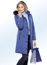 Kurzmantel mit verschiedenen Steppvariationen 