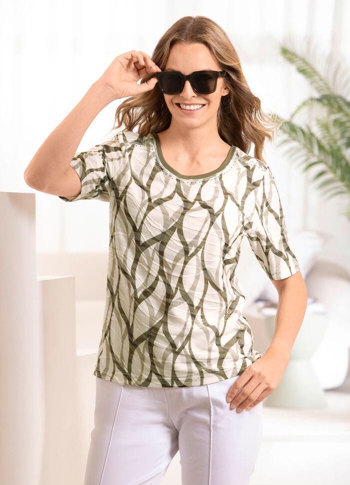 Shirt mit Allover-Druck 