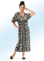 Kaftan mit farbbrillantem Inkjet-Druck 
