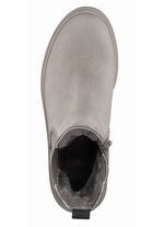 Trendige Stiefelette mit kuscheligem Lammfellfutter BEIGE