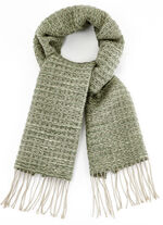 Schal mit verschiedenen Gr&uuml;nt&ouml;nen 