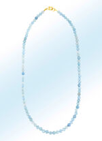 Halskette mit Aquamarin 