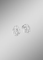 Durchbrochene Ohrstecker mit 26 Diamanten