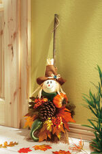 Deko-Besen "Vogelscheuche" 