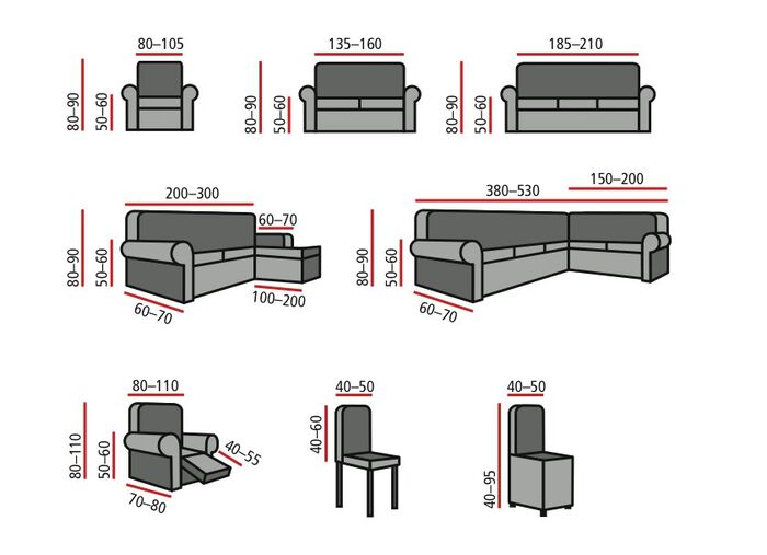 Stretchbez&uuml;ge mit sch&ouml;ner Strukturierung 