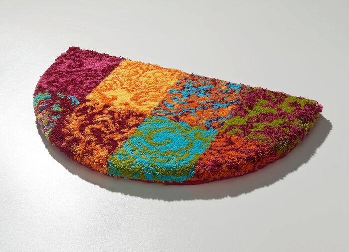 Badgarnitur von Grund mit weichem Flor MULTICOLOR