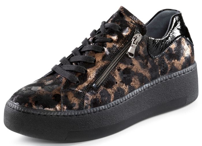 Waldl&auml;ufer Sneaker in trendiger Leo-Optik 