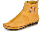 Gemini Mokassin-Stiefelette mit verstellbarer Zierspange MAISGELB