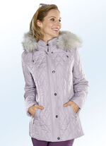 Jacke mit seitlicher L&auml;ngssteppung 