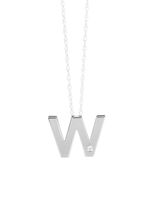 Einzigartig und elegant: Buchstaben-Anhänger aus Platin 