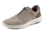 Waldläufer Schnürschuh mit Zier-Perforation SAND-BRAUN-JEANS