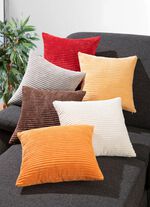 Weicher Kissenbezug mit Rei&szlig;verschuss 