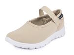 Flexibler Ballerina-Stretchschuh BEIGE