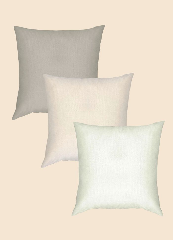 Kissenbezug mit Fischgr&auml;ten-Muster, 2er Set 