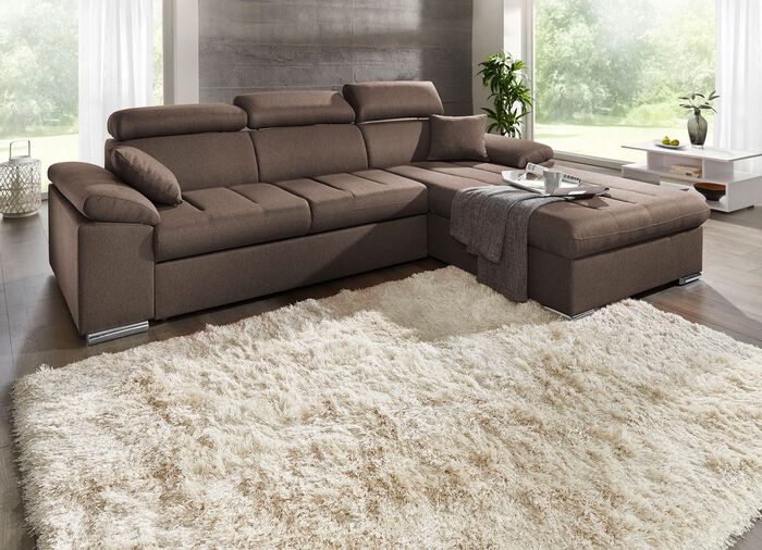 Polsterecke mit Bettfunktion BRAUN