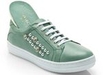 Sneaker mit trendigen Ziernieten MINT