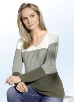 Pullover in tollem Color-Blocking 