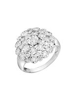 Damenring aus edlem Weißgold 