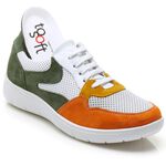 Toosoft Sneaker im Materialmix ORANGE-KOMBI