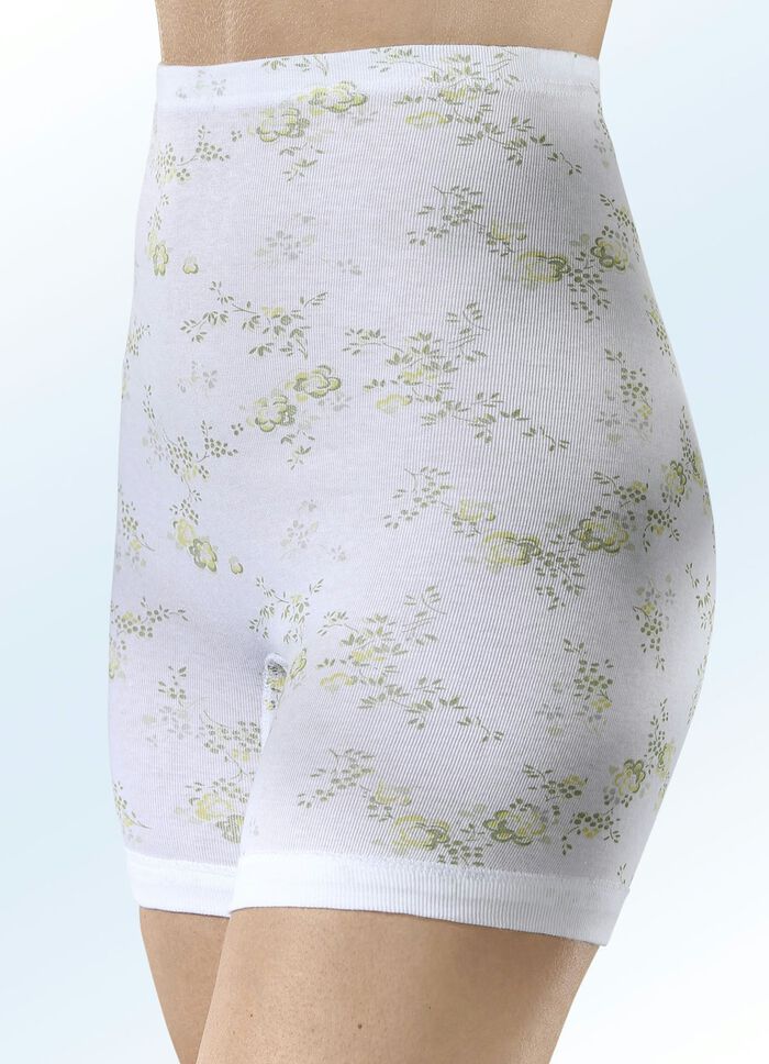 Fünferpack Schlüpfer mit Blütendessin 