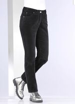 Samtweiche Hose in 5-Pocket-Form 