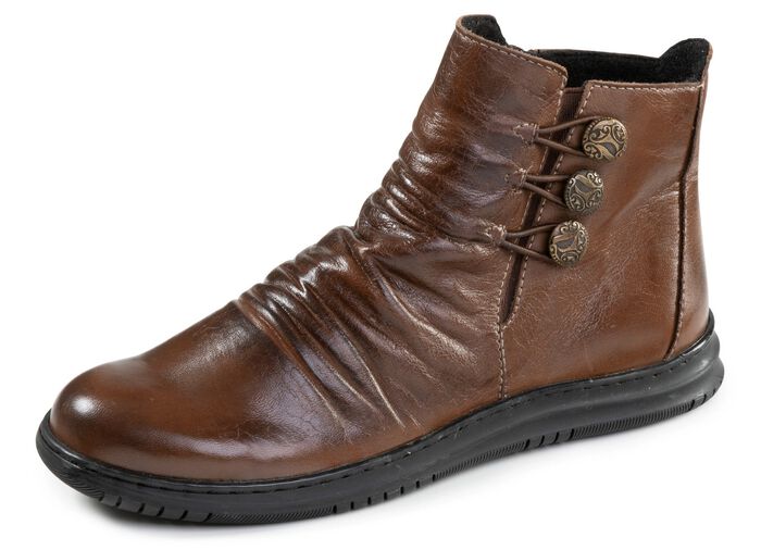 Gemini, modische Damen-Boots, Winterschuhe, Weite G, mite herausnehmbarem Fu&szlig;bett 