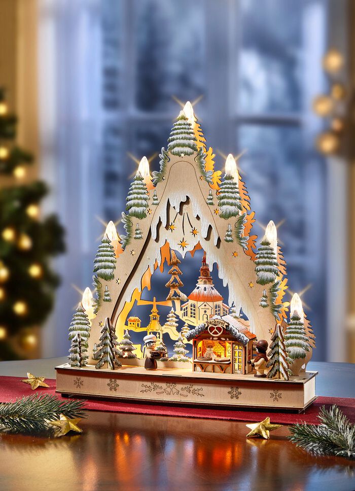 Schwibbogen aus Holz 