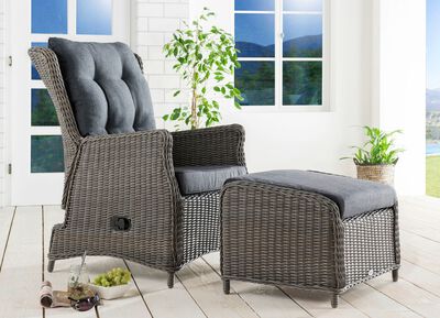 Relaxsessel Casa oder passender Fu&szlig;hocker 