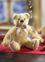 Teddybären aus Mohairplüsch HONIG