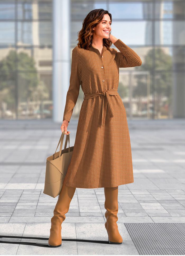 Kleid in Schlupfform 