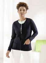Strickjacke mit Reißverschluss MARINE