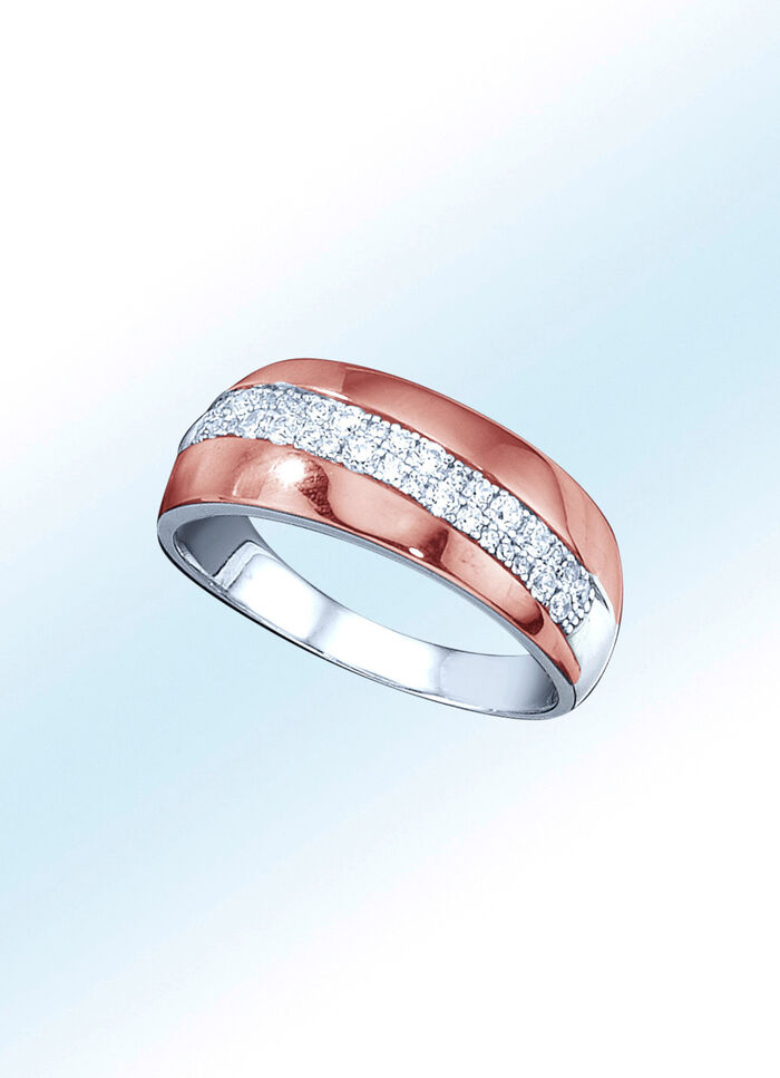 Damenring mit Zirkonia 