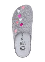 Mubb, klassische Damen-Hausschuhe, Weite H, mit anatomisch geformtem Fu&szlig;bett 