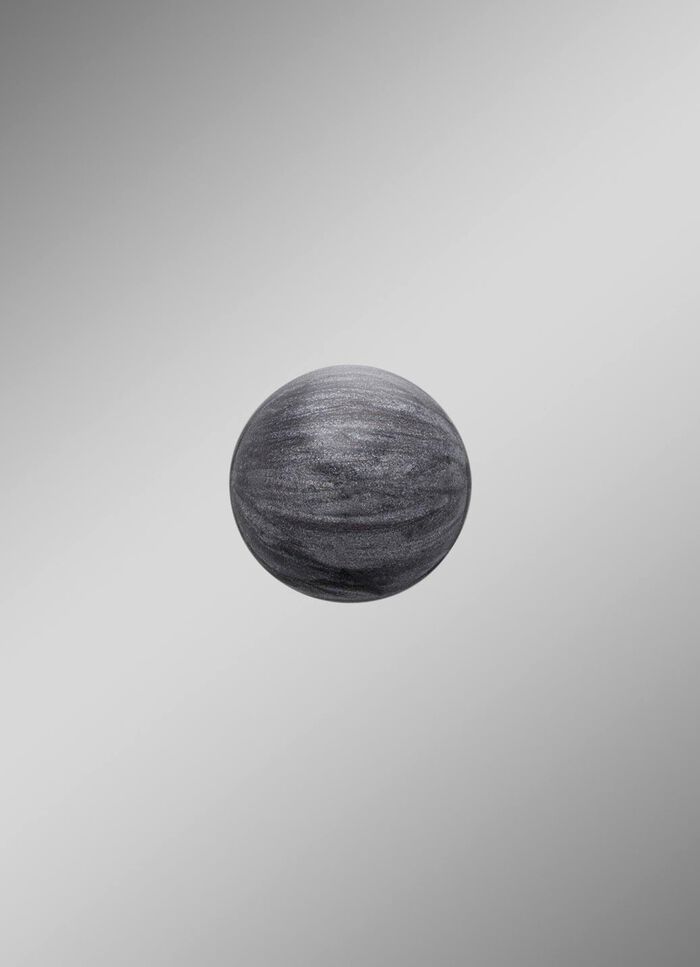 Klangkugel in perlmutt Grau 