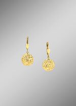 Runde Gold-Ohrh&auml;nger 